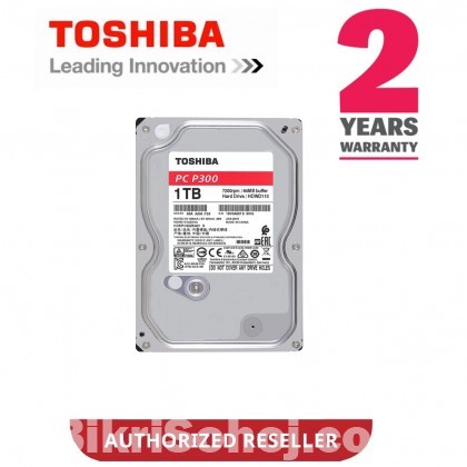 Toshiba 1TB Sata Desktop Hard Disk